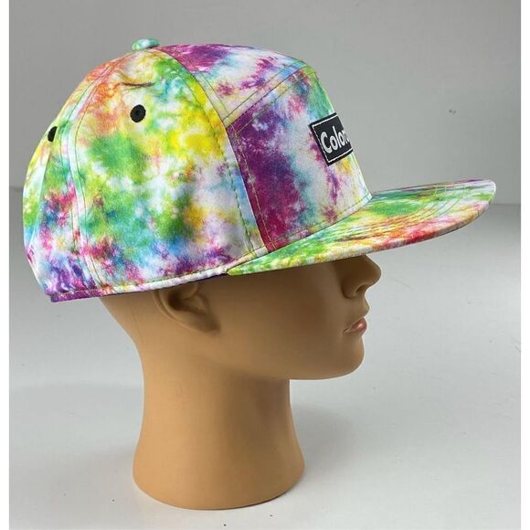 Aksels Tie Dye Colorado Camper Hat Cap Adult Adjustable Multiple Color Blast DC1 - Picture 2 of 6